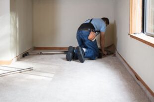How to install carpet padding?